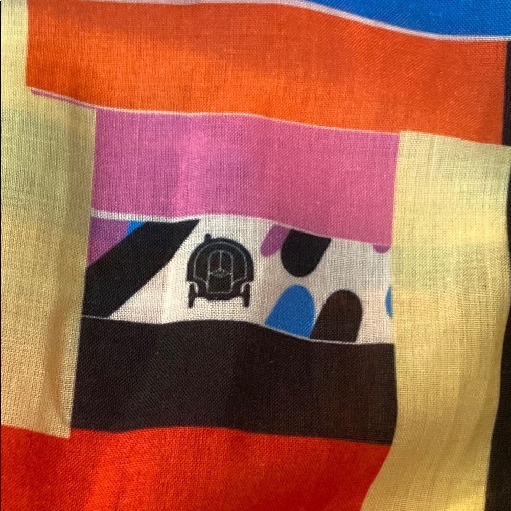 Karavan Athens Multi-Color Flutter Sleeve Midi Su… - image 5